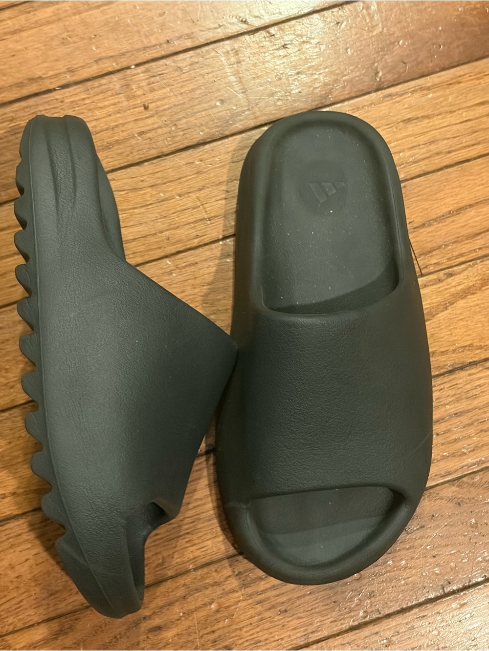 Men's Black Slide Sandals - Unbranded Comfortable Foam Slides size 8